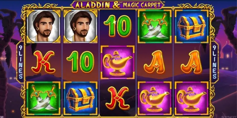 Các biểu tượng và tính năng đặc biệt trong Aladdin Wishes