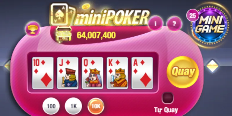 Các nguyên tắc cơ bản trong mini poker