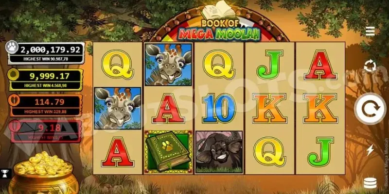 Nắm rõ cơ chế giải Jackpot trong Mega Moolah